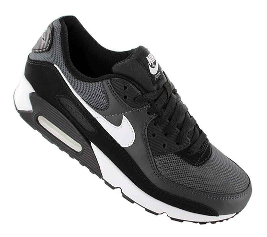 Nike Air Max 90 - Herren Sneakers Schuhe Grau-Schwarz CN8490-002