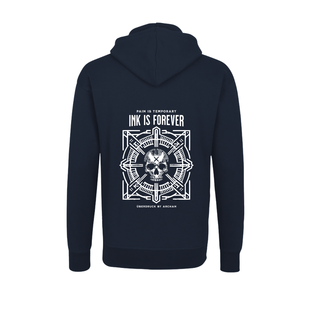 Männer Zoodie Ink&Soul "Skull"