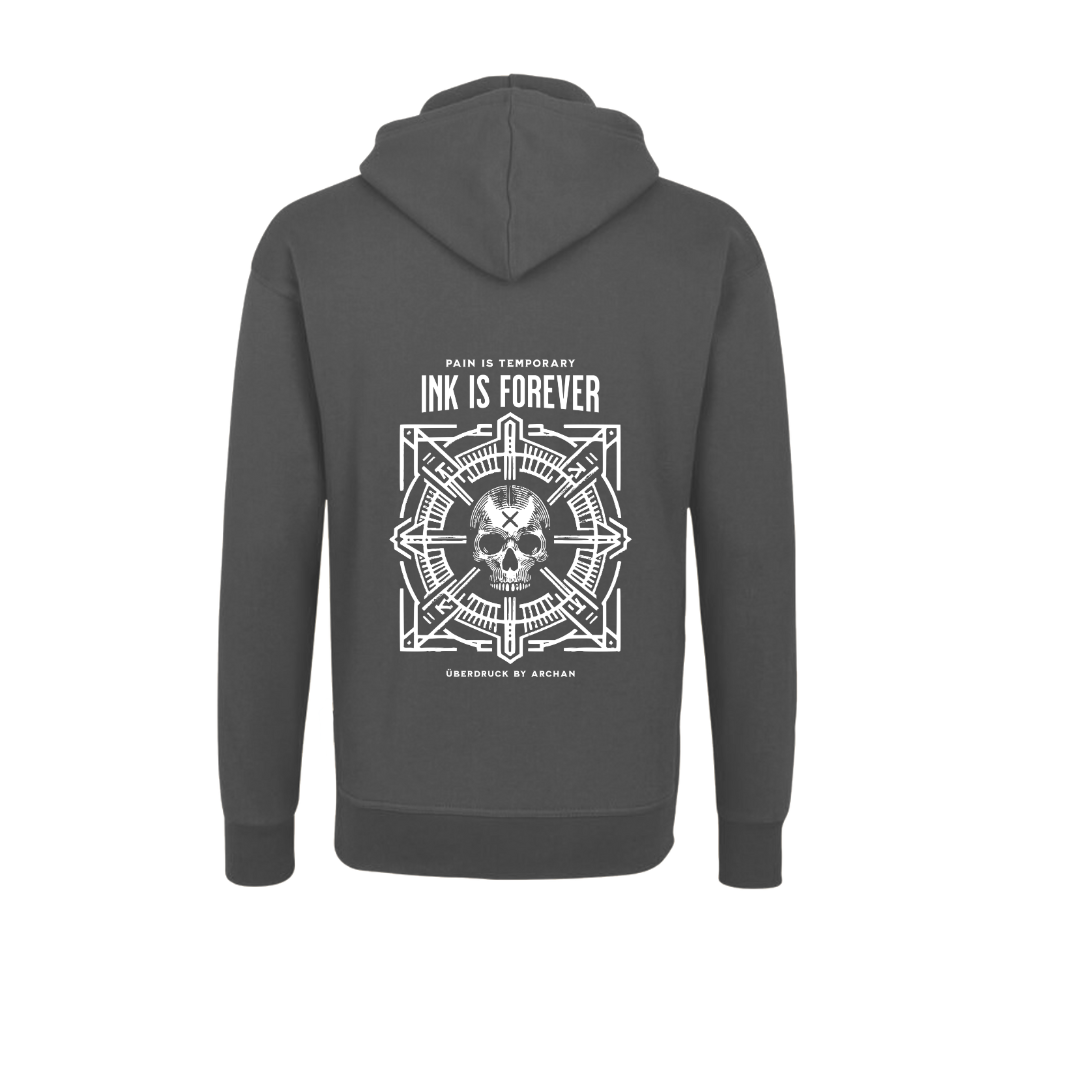 Männer Zoodie Ink&Soul "Skull"