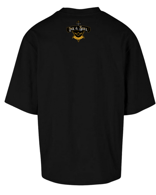 T-Shirt Ink&Soul Oversize "whiskey"