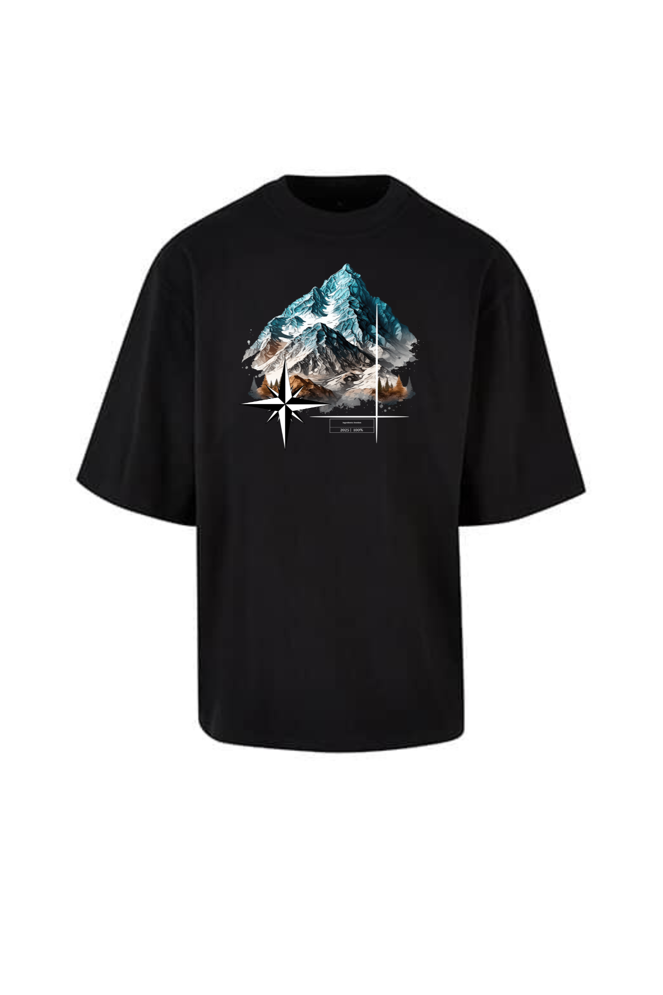 T-Shirt LD Oversize "bluemountain"