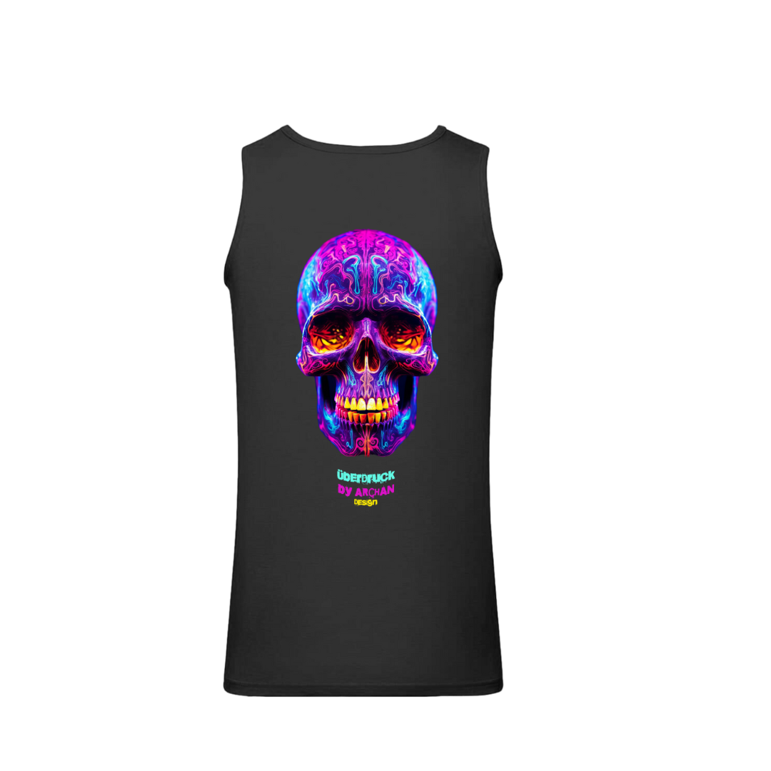 Männer TankTop eANDe "pinkskull"