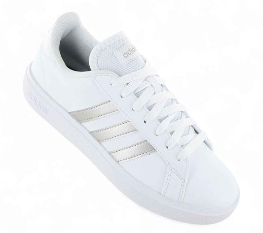 adidas Grand Court Base 2.0 - Damen Sneakers Schuhe Weiß GW9263