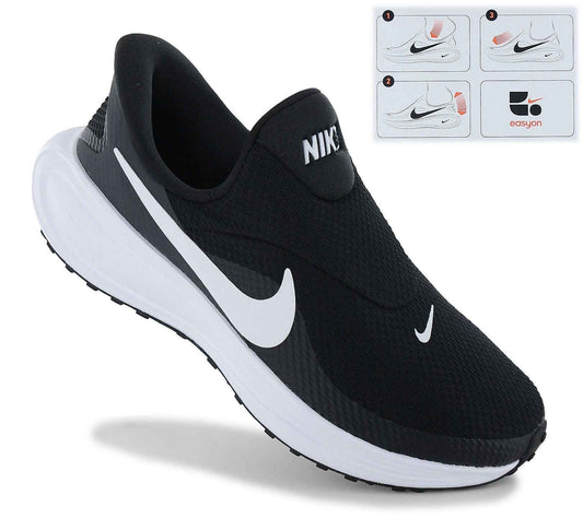 Nike Revolution 8 EasyOn - Damen Sneakers Sport Schuhe Schwarz HQ2415-001