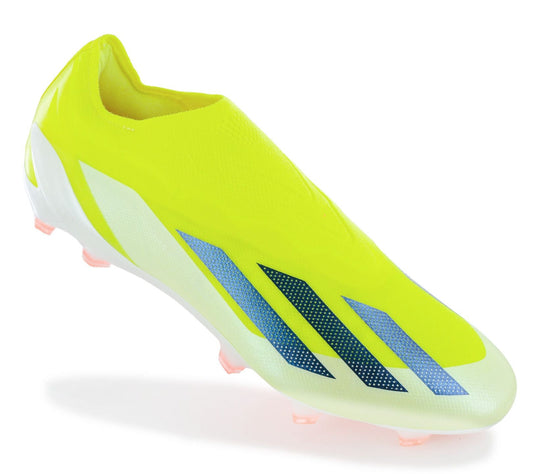 adidas X Crazyfast Elite LL FG Laceless - Herren Fußballschuhe Nocken Gelb IG0612