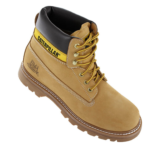 CAT Caterpillar Colorado 6 inch Boots - Herren Winter Stiefel Leder Honey PWC44100-940