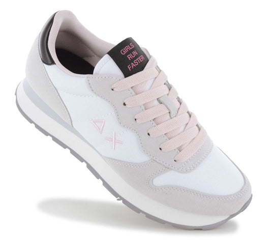 SUN68 Ally Solid - Damen Sneakers Schuhe Weiß Z46201-01