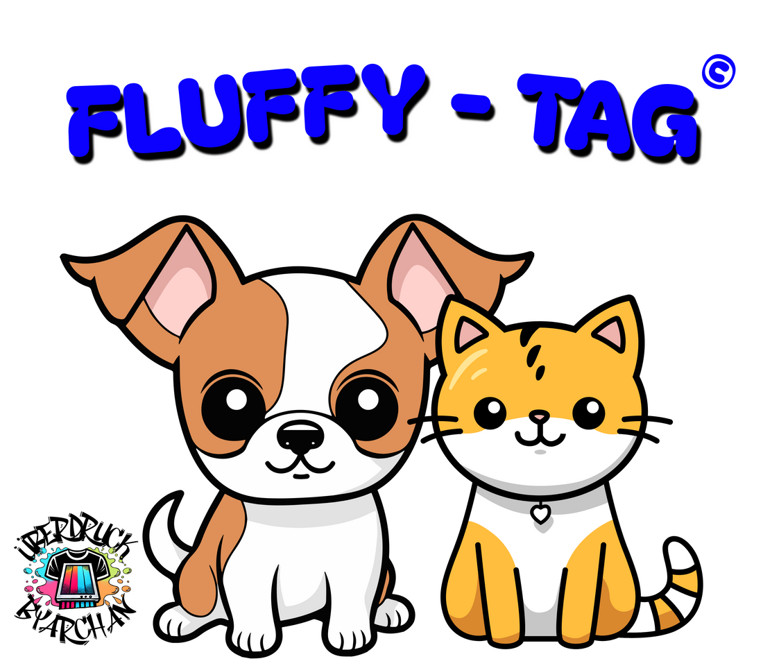 Fluffy Tag – die personalisierte Tiermarke aus Edelstahl 🐾