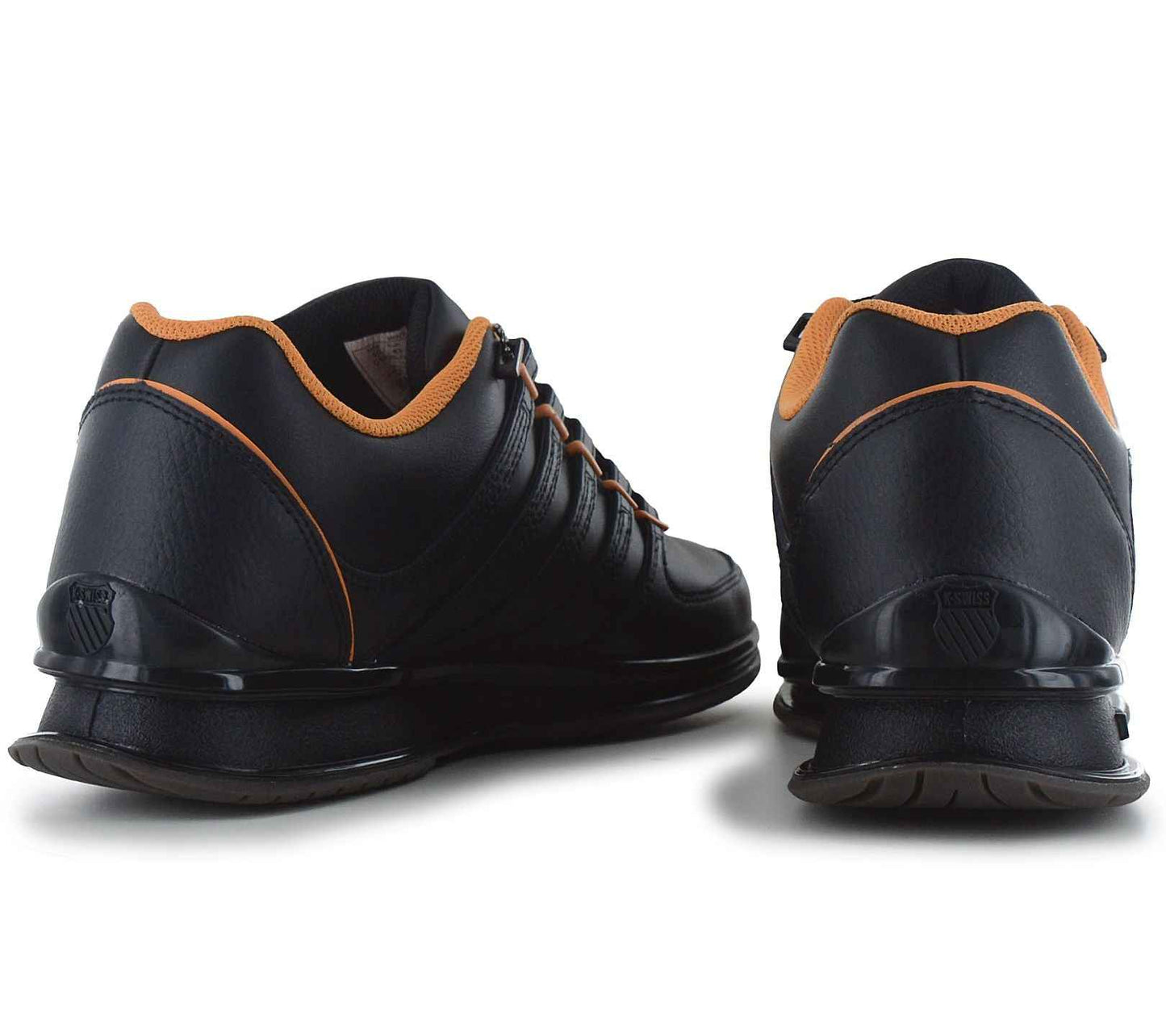 K-Swiss RINZLER Leather - Herren Sneakers Schuhe Schwarz 01235-014-M