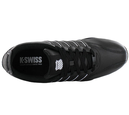 K-Swiss Arvee 1.5 Leather - Herren Sneakers Schuhe Leder Schwarz 02453-091-M
