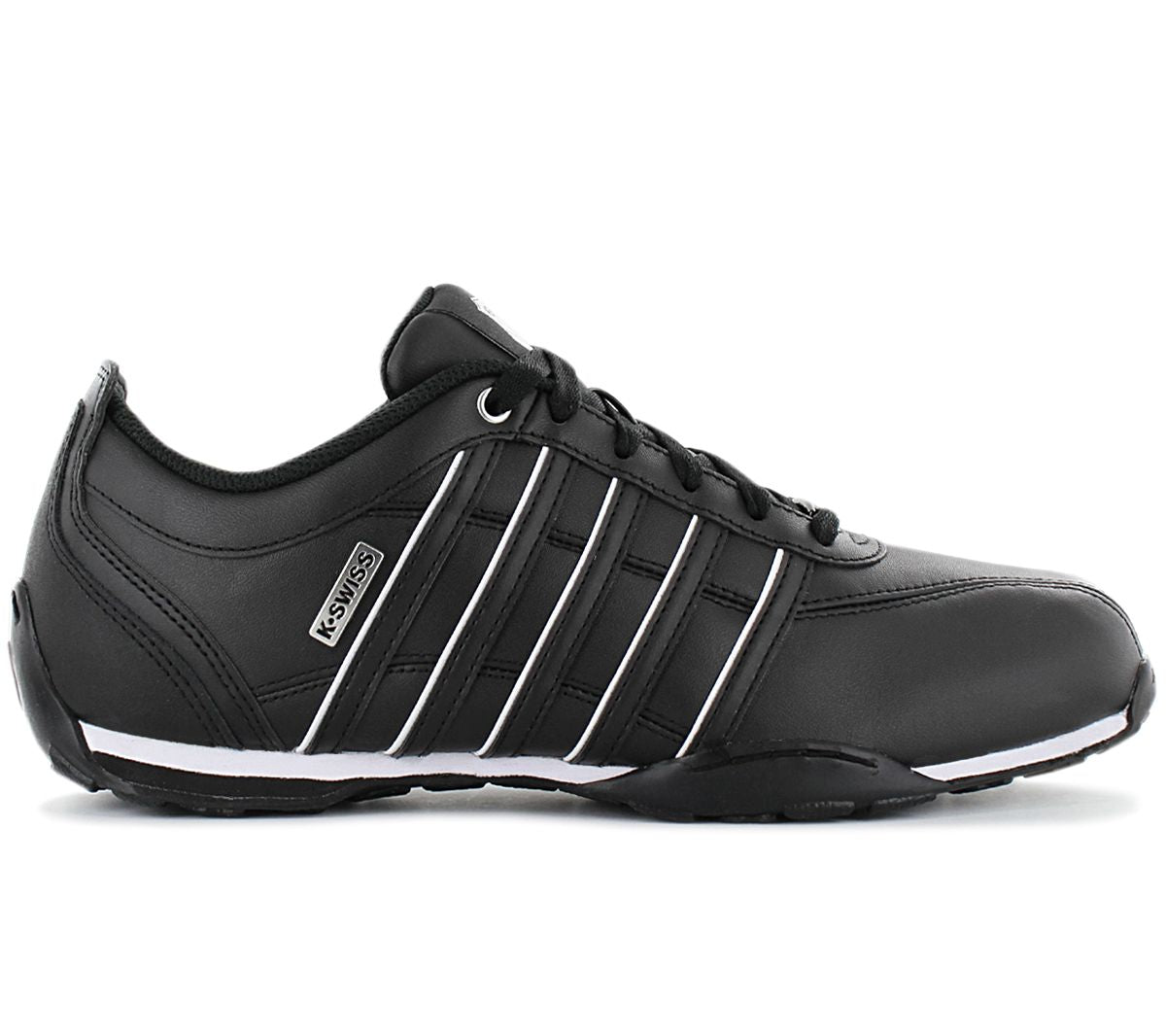 K-Swiss Arvee 1.5 Leather - Herren Sneakers Schuhe Leder Schwarz 02453-091-M