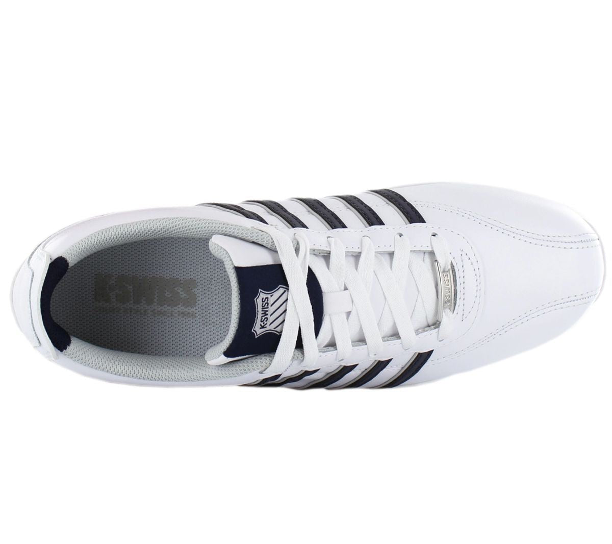 K-Swiss Arvee 1.5 Leather - Herren Sneakers Schuhe Leder Weiß 02453-900-M