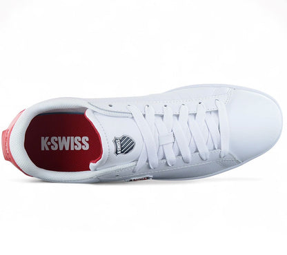 K-Swiss Classic Court Shield II - Herren Sneakers Schuhe Weiß 04412-128-M