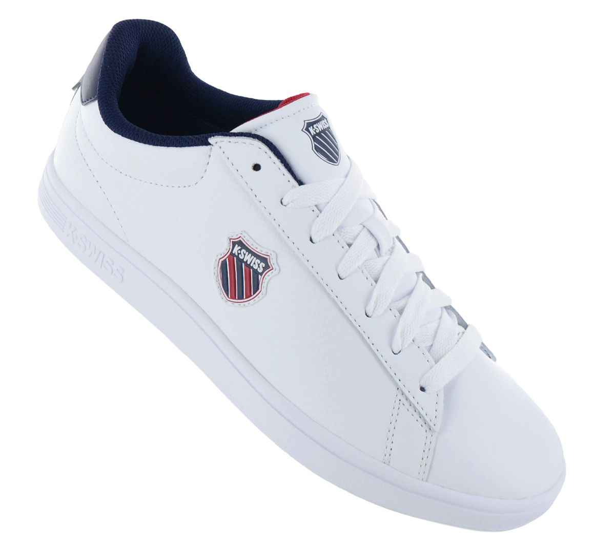 K-Swiss Classic Court Shield 2 II - Herren Sneakers Schuhe Weiß 04412-983-M