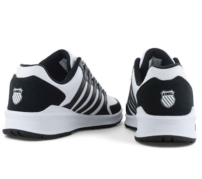 K-Swiss Vista Trainer - Herren Sneakers Schuhe Weiß-Schwarz 07000-034-M