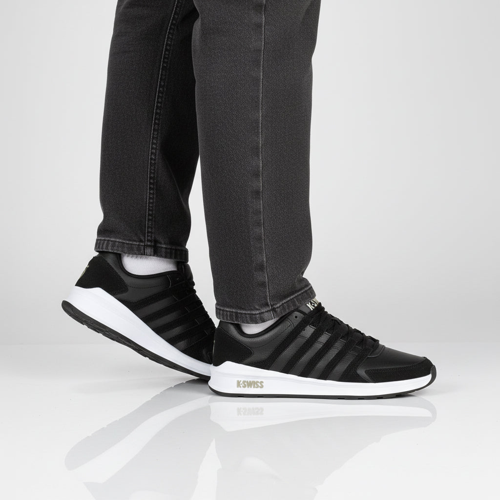 K-Swiss Vista Trainer - Herren Sneakers Schuhe Schwarz 07000-058-M