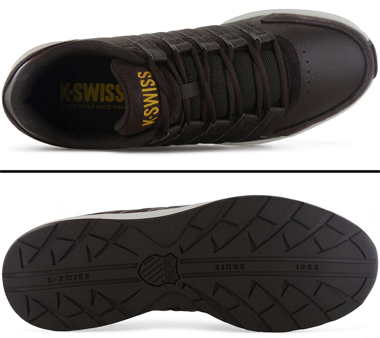 K-Swiss Vista Trainer - Herren Sneakers Schuhe Braun 07000-202-M