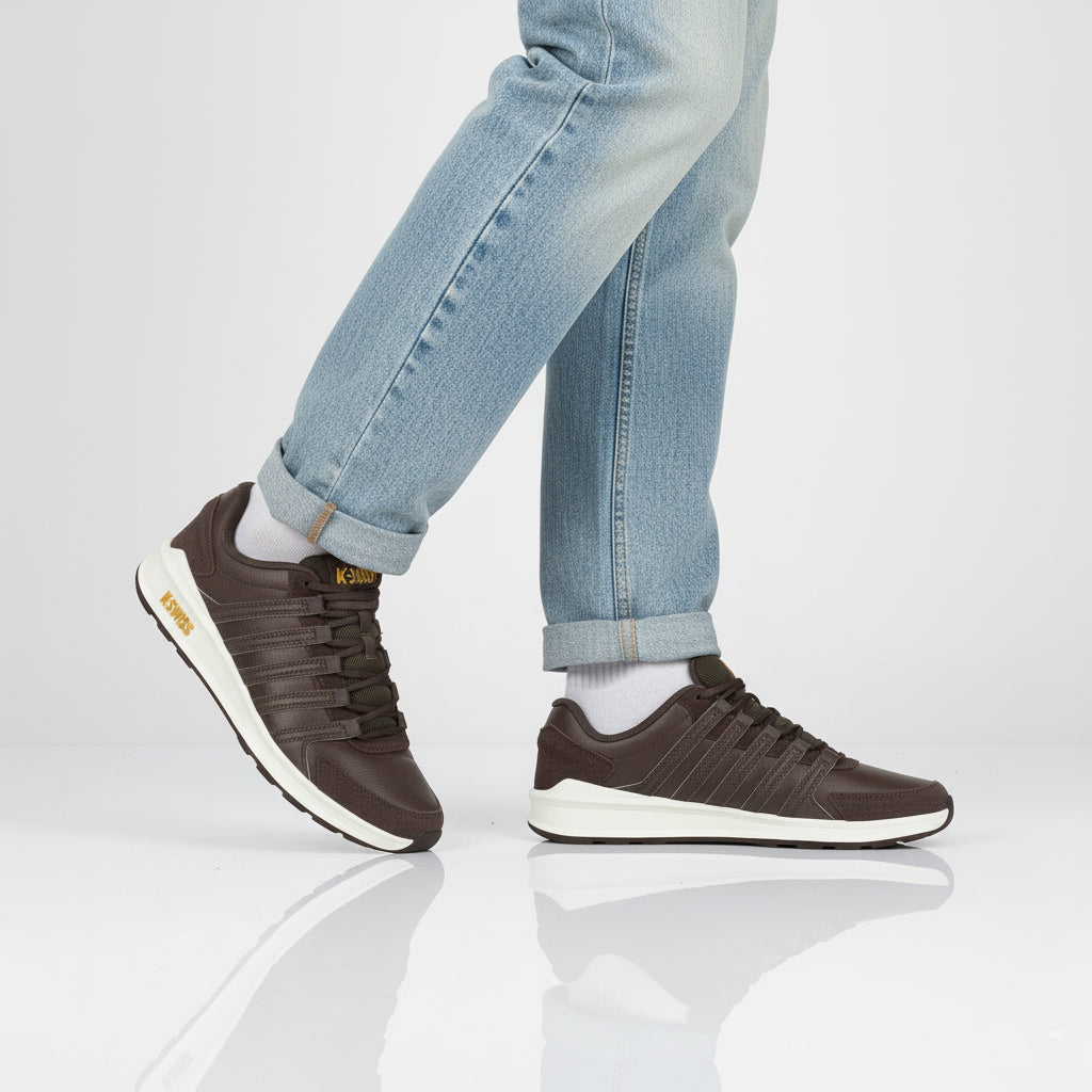 K-Swiss Vista Trainer - Herren Sneakers Schuhe Braun 07000-202-M