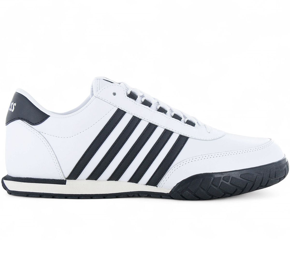 K-Swiss Vintage Trainer LTH Leather - Herren Sneakers Schuhe Weiß 09462-102-M
