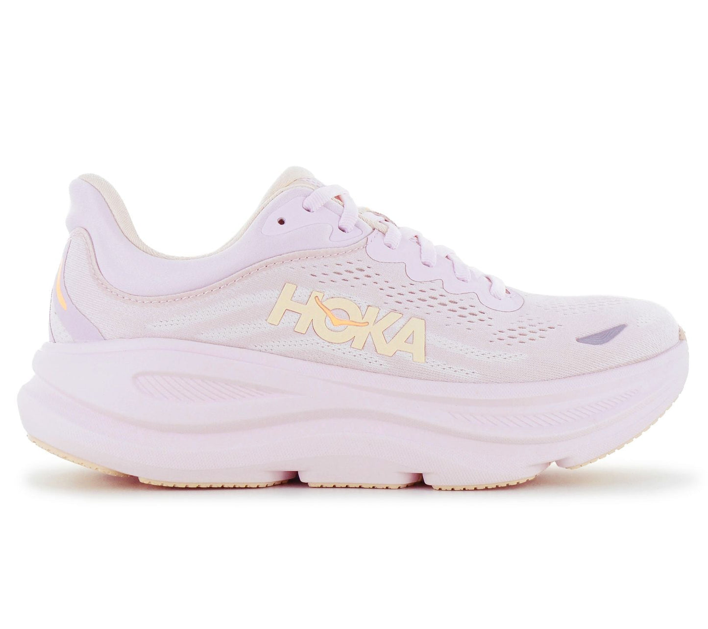 HOKA Bondi 9 W - Damen Laufschuhe Running Schuhe Rosa 1162012-LRMT