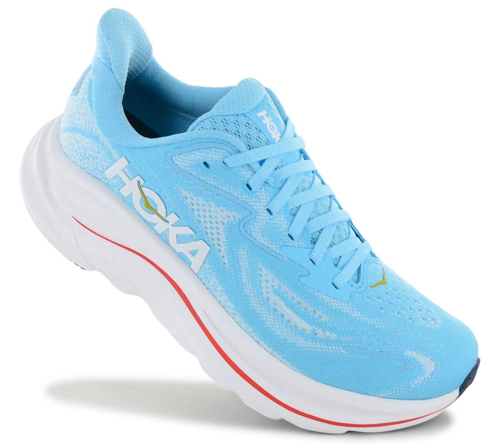 HOKA CLIFTON 10 W - Damen Laufschuhe Running Schuhe Blau 1162031-SBLF