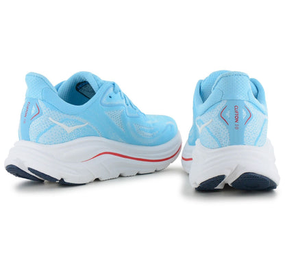 HOKA CLIFTON 10 W - Damen Laufschuhe Running Schuhe Blau 1162031-SBLF