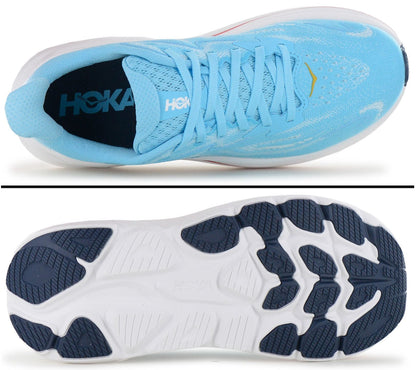 HOKA CLIFTON 10 W - Damen Laufschuhe Running Schuhe Blau 1162031-SBLF