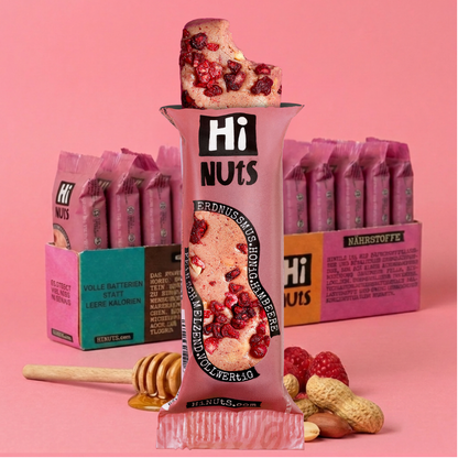 HiNUtS Himbeere (12 Riegel)