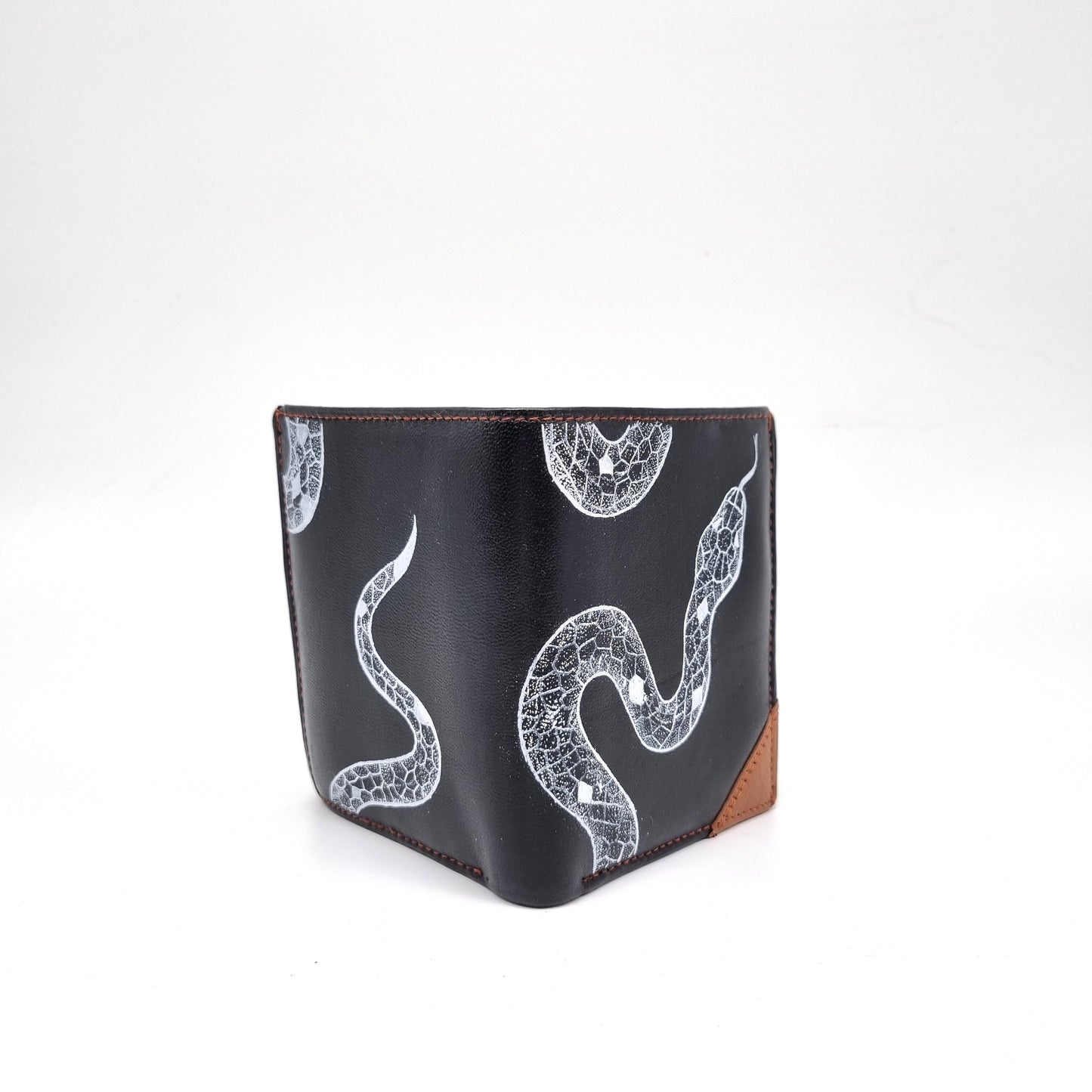 Geldtasche "Schlange" Nappa Leder