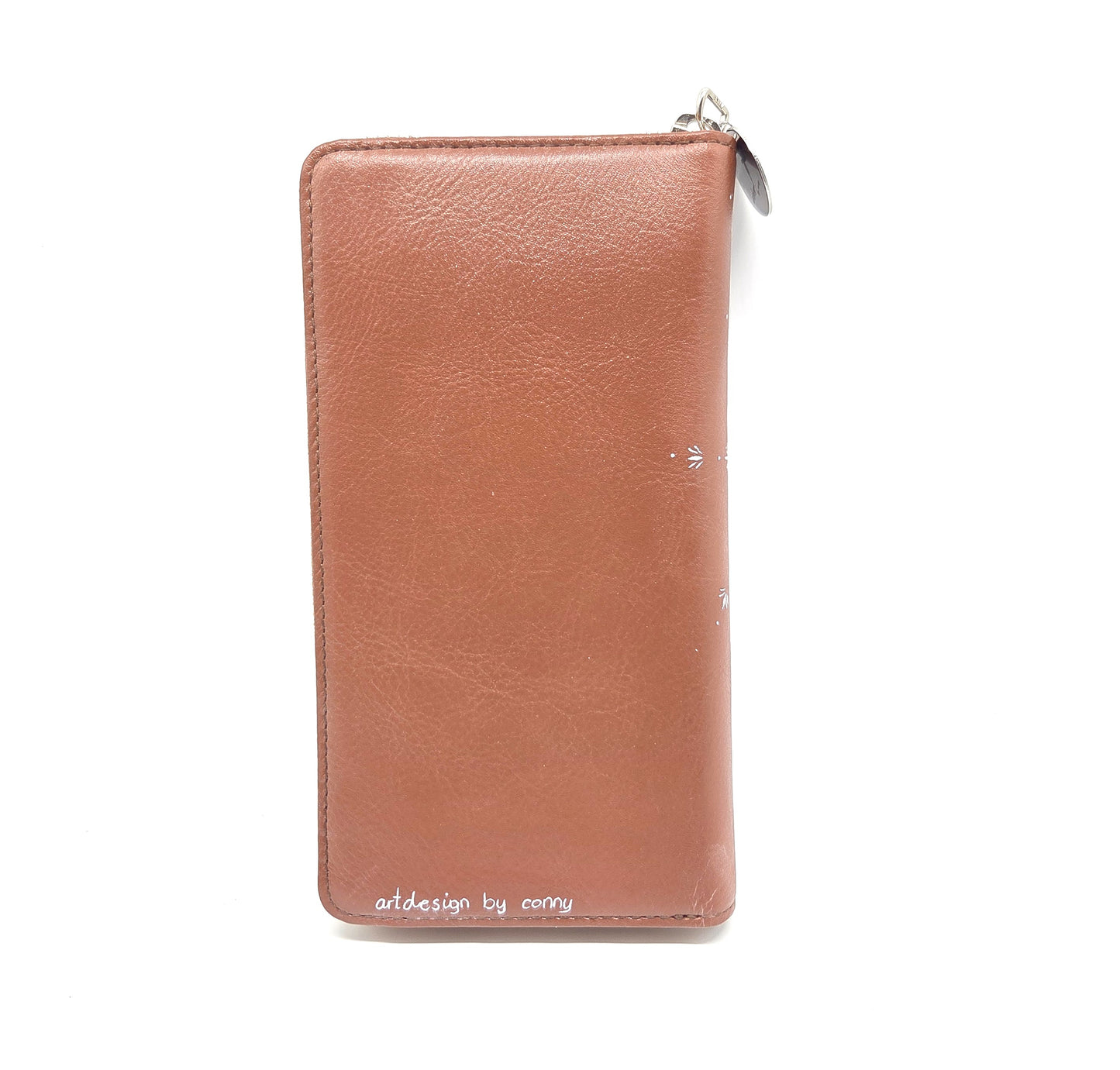 Geldtasche Rindsleder braun