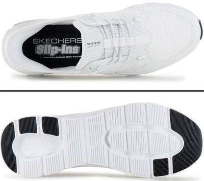 Skechers Slip-ins: Glide-Step Pro - Herren Sneakers Schuhe Weiß 232930-WHT