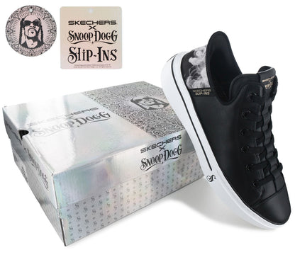 Skechers x Snoop Dogg - Slip-ins One OG - Herren Sneakers Schuhe Schwarz 251016-BKW