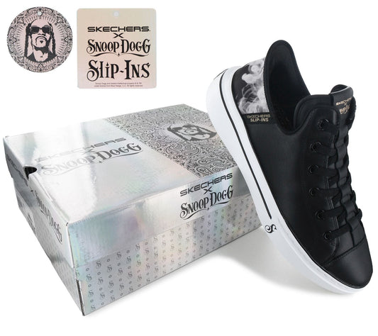 Skechers x Snoop Dogg - Slip-ins One OG - Herren Sneakers Schuhe Schwarz 251016-BKW