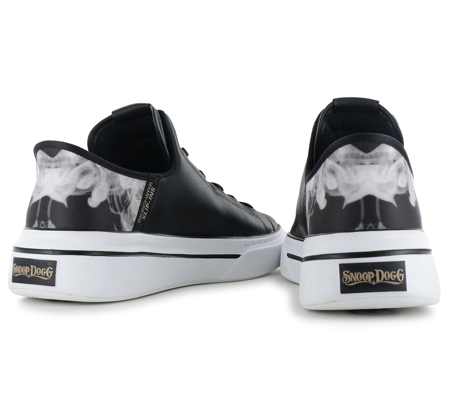 Skechers x Snoop Dogg - Slip-ins One OG - Herren Sneakers Schuhe Schwarz 251016-BKW