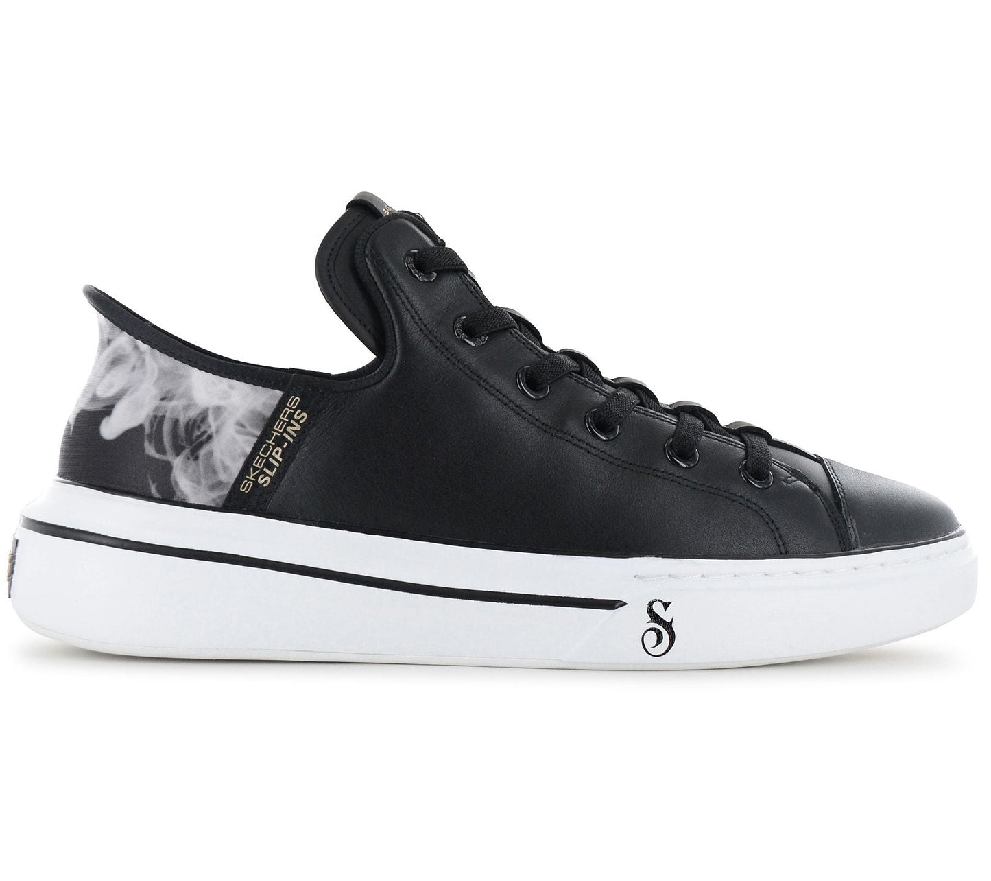 Skechers x Snoop Dogg - Slip-ins One OG - Herren Sneakers Schuhe Schwarz 251016-BKW