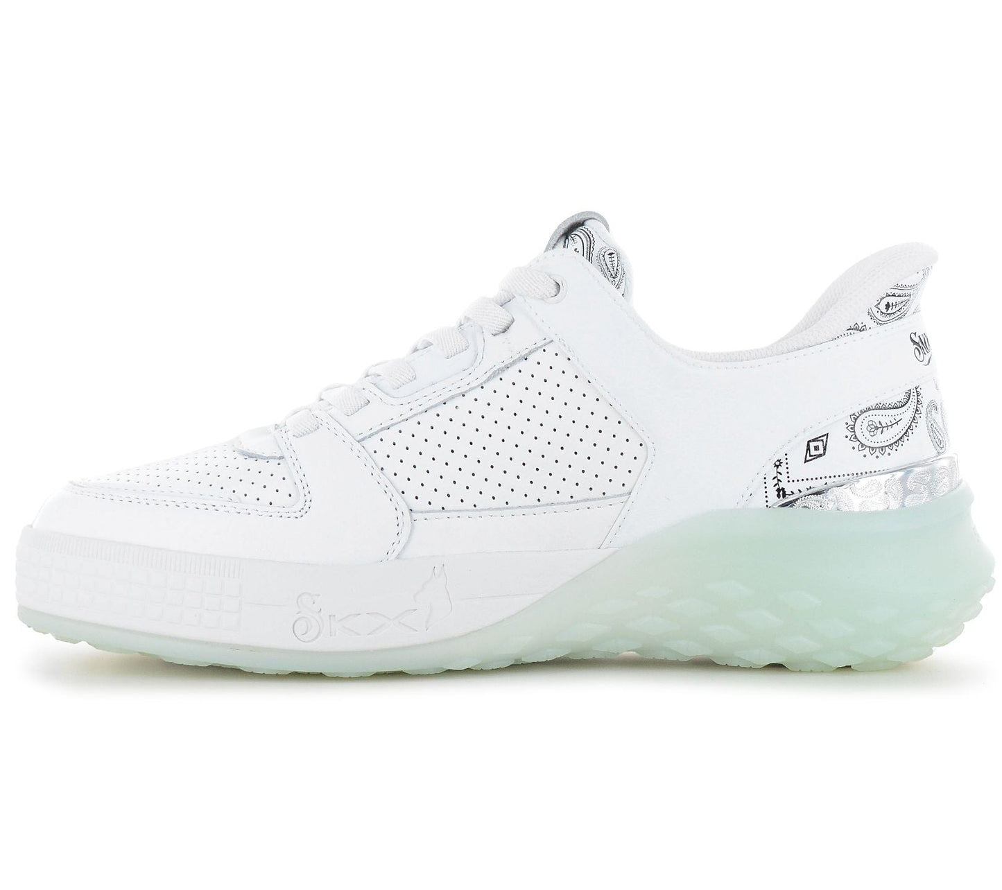 Skechers x Snoop Dogg - Sizzle Slip-ins - Herren Sneakers Schuhe Weiß 251170-WHT