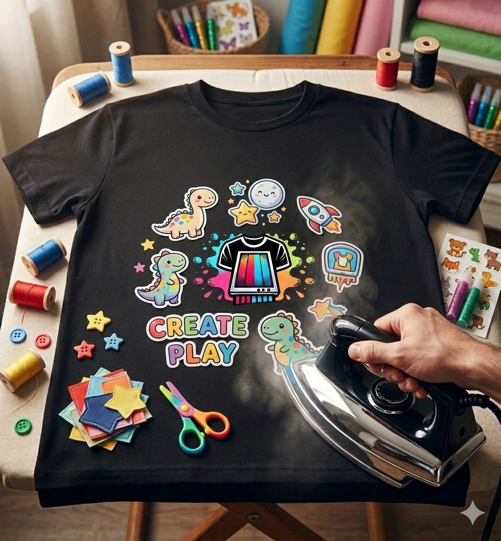 DTF Bügelbild Tiere 3er Set