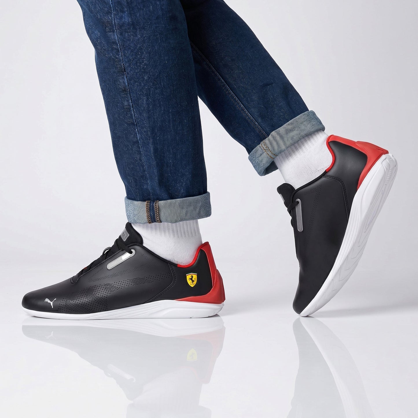 PUMA Scuderia Ferrari HP Drift Cat Decima 2.0 - Herren Sneakers Schuhe Schwarz 308395-01