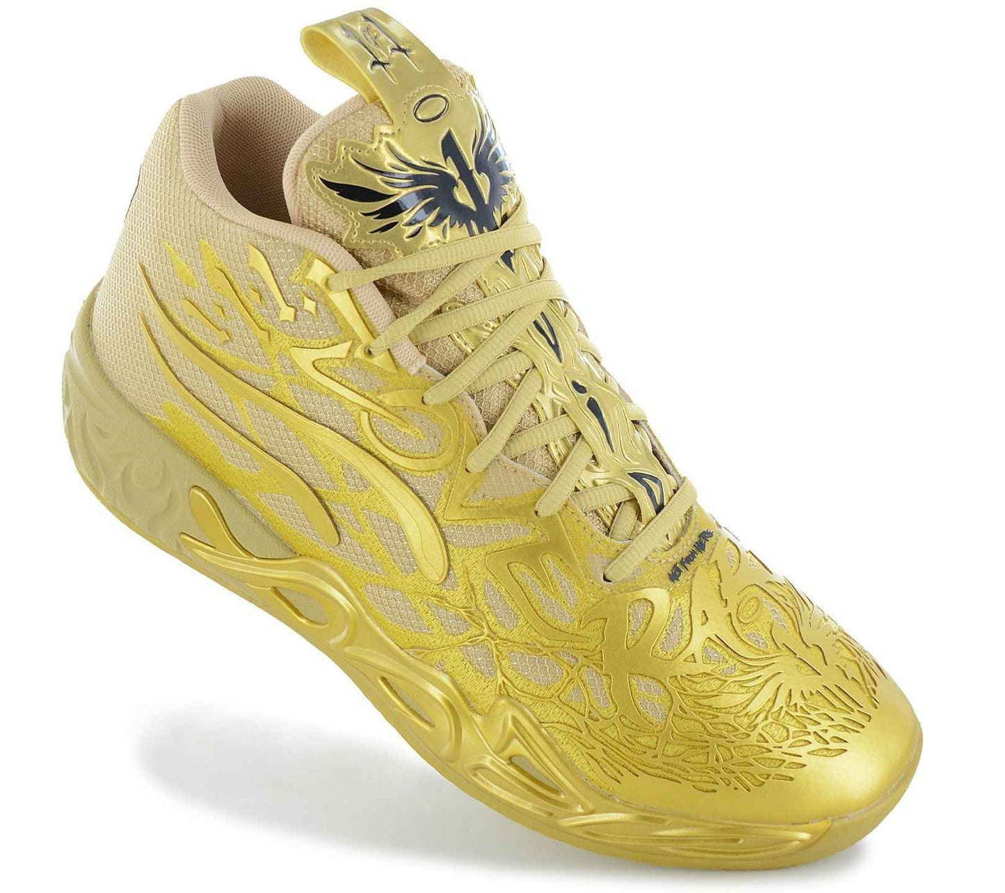 PUMA MB.04 Golden Child - Lamelo Ball - Herren Sneakers Basketball Schuhe Gold 311306-01