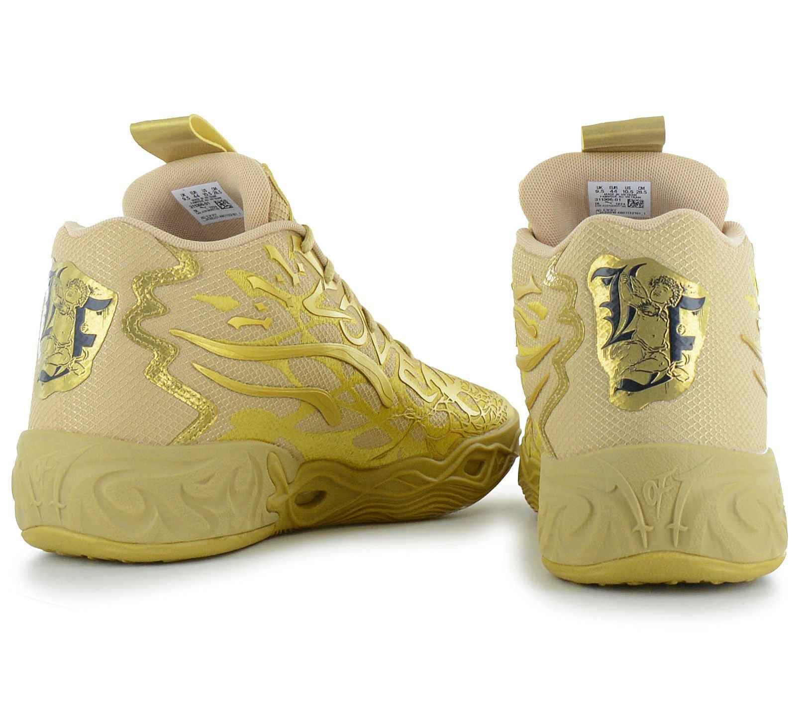 PUMA MB.04 Golden Child - Lamelo Ball - Herren Sneakers Basketball Schuhe Gold 311306-01