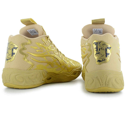 PUMA MB.04 Golden Child - Lamelo Ball - Herren Sneakers Basketball Schuhe Gold 311306-01