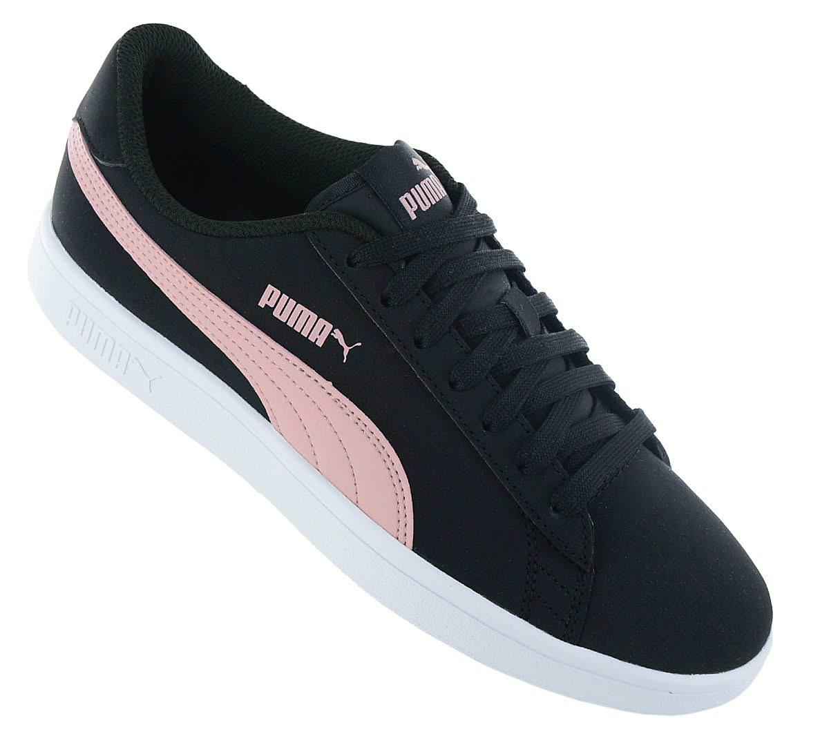 PUMA Smash v2 Buck SD - Damen Sneakers Schuhe Schwarz 365160-18