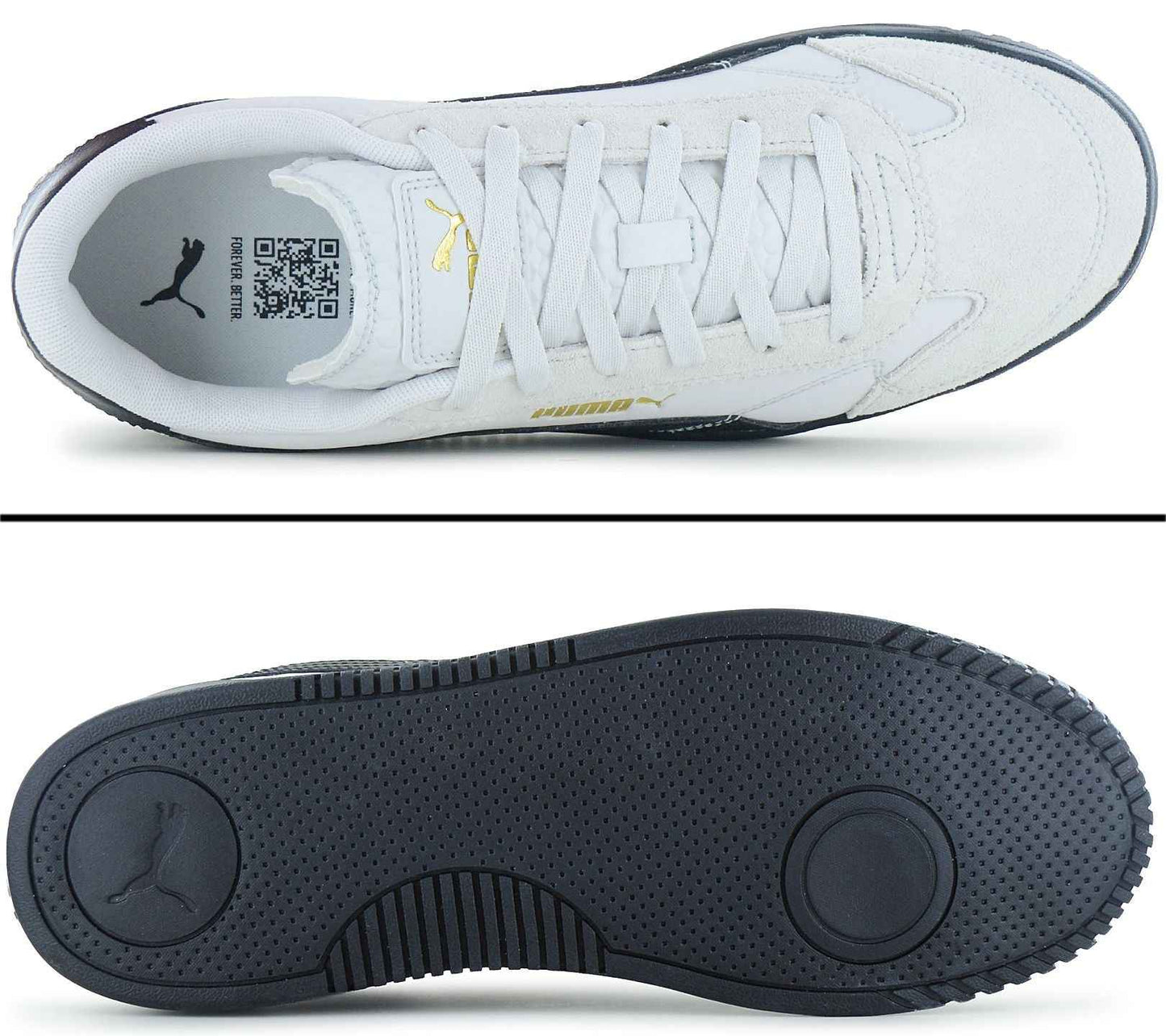 PUMA Club 5v5 LUX OG - Herren Sneakers Schuhe Leder Weiß 397450-01