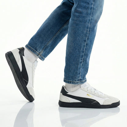 PUMA Club 5v5 LUX OG - Herren Sneakers Schuhe Leder Weiß 397450-01