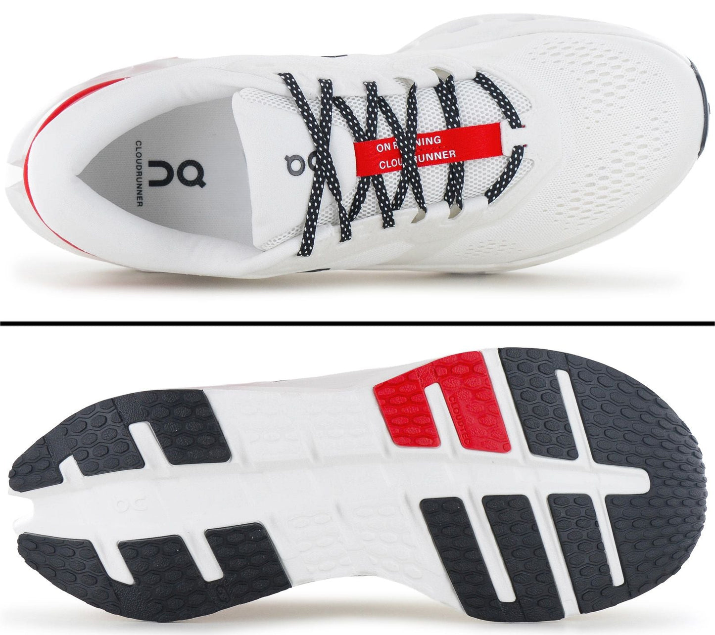 ON Running Cloudrunner 3 - Herren Laufschuhe Straße Ivory-Rubin 3MG10074351