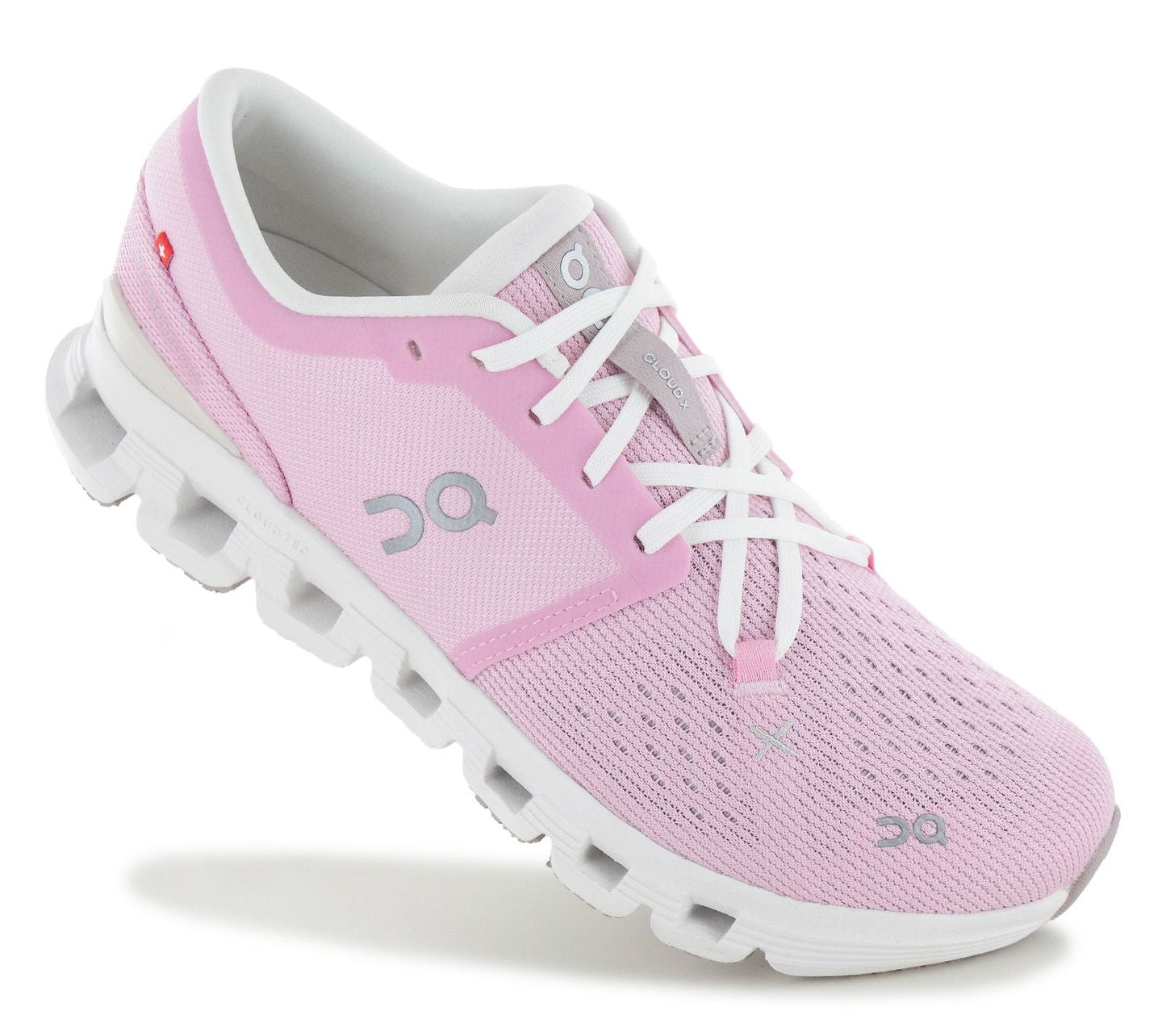 ON Running Cloud X4 - Damen Sneakers Fitness Schuhe Petal-Sand 3WE30073561 6