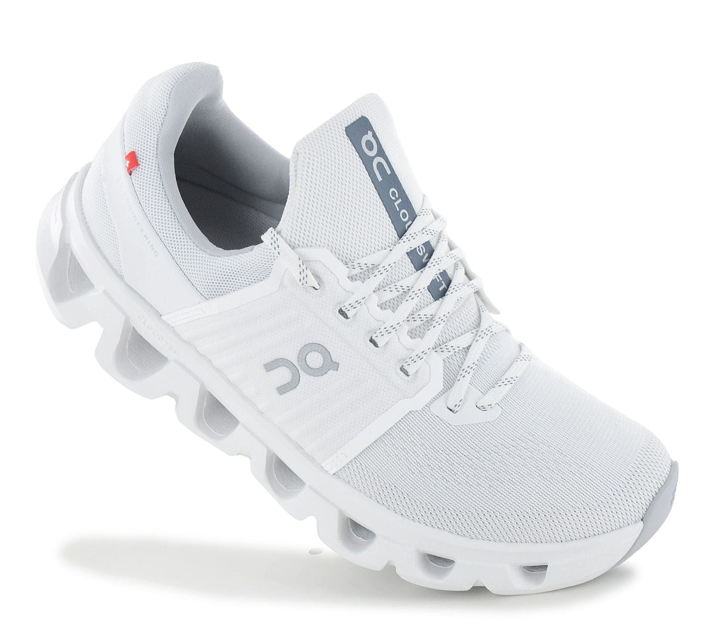 ON Running Cloudswift 4 AD - Damen Sneakers Cloud Schuhe White-White 3WF10451200