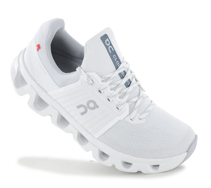 ON Running Cloudswift 4 AD - Damen Sneakers Cloud Schuhe White-White 3WF10451200