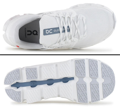 ON Running Cloudswift 4 AD - Damen Sneakers Cloud Schuhe White-White 3WF10451200