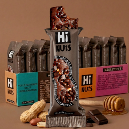 HiNUtS Schoko (12 Riegel)